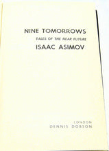 Load image into Gallery viewer, Nine Tomorrows: Tales of the Near Future by Isaac Asimov