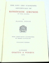 Load image into Gallery viewer, The Life and Surprising Adventures of Robinson Crusoe by Daniel Defoe