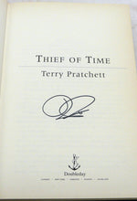 Load image into Gallery viewer, Thief of Time by Terry Pratchett **Signed**