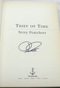 Thief of Time by Terry Pratchett **Signed**