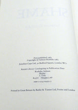 Load image into Gallery viewer, Shame by Salman Rushdie