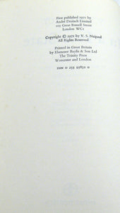 In A Free State by V. S. Naipaul