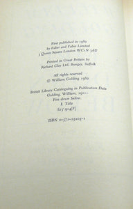 Fire Down Below by William Golding