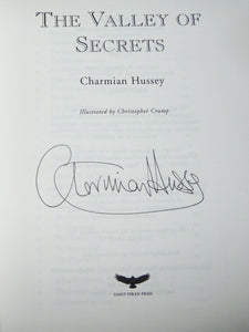 The Valley of Secrets by Charmaine Hussey - Signed - Everlasting Editions