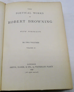 The Poetical Works of Robert Browning