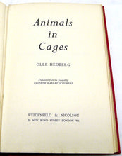 Load image into Gallery viewer, Animals in Cages by Olle Hedberg